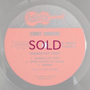 画像4: Sonny Simmons - Manhattan Egos