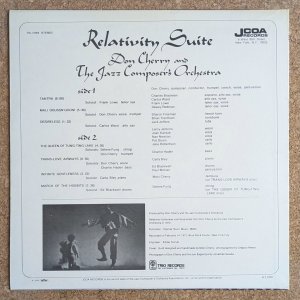 画像2: Don Cherry & The Jazz Composer's Orchestra - Relativity Suite