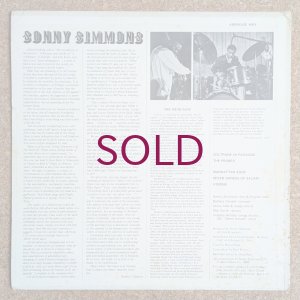 画像2: Sonny Simmons - Manhattan Egos
