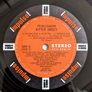 画像4: Max Roach - Percussion Bitter Sweet