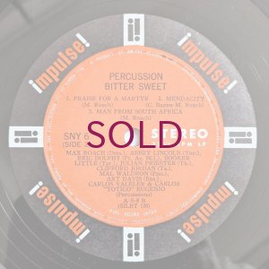 画像4: Max Roach - Percussion Bitter Sweet