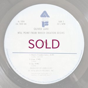 画像4: Oliver Lake / Ntu: Point From Which Creation Begins