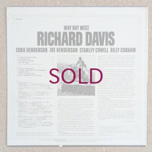 画像2: Richard Davis - Way Out West