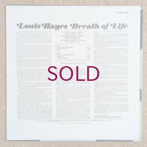 画像2: Louis Hayes - Breath Of Life