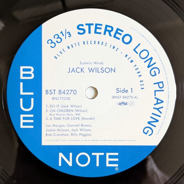 Jack Wilson - Easterly Winds - UNIVERSOUNDS