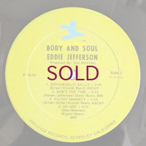 画像4: Eddie Jefferson - Body & Soul