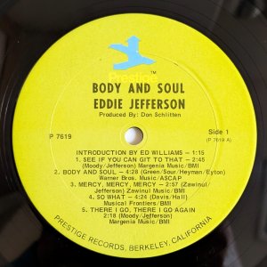 画像3: Eddie Jefferson - Body & Soul
