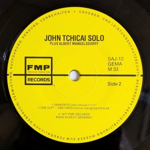 画像4: John Tchicai - Solo Plus Albert Mangelsdorff