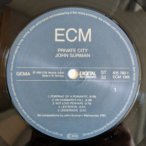 画像3: John Surman - Private City