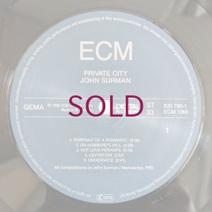 画像3: John Surman - Private City