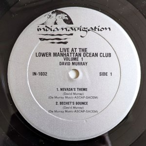 画像3: David Murray - Live At The Lower Manhattan Ocean Club Volume 1