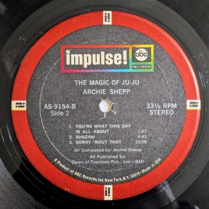 画像6: Archie Shepp - The Magic Of Ju-Ju