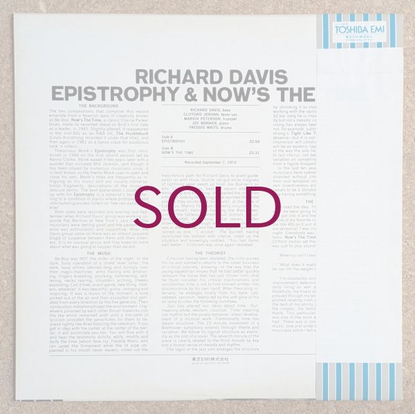 Richard Davis - Epistrophy & Now's The Time - UNIVERSOUNDS