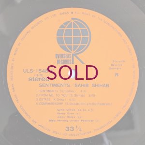 画像4: Sahib Shihab - Sentiments