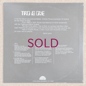 画像2: Charles Rouse - Two Is One