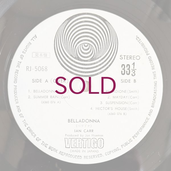 Ian Carr - Belladonna - UNIVERSOUNDS