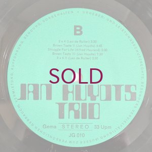 画像6: Jan Huydts Trio - Brown Taste