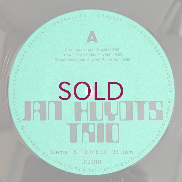 Jan Huydts Trio - Brown Taste - UNIVERSOUNDS