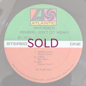 画像3: Max Roach - Members, Don't Git Weary