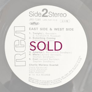 画像6: Charlie Mariano Quartet - East Side & West Side