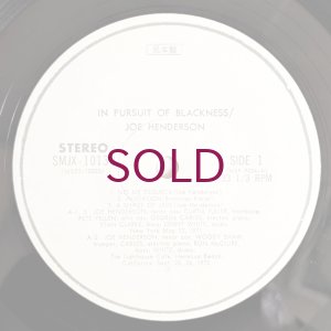 画像3: Joe Henderson - In Pursuit Of Blackness