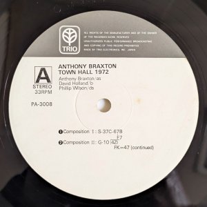 画像5: Anthony Braxton - Town Hall 1972
