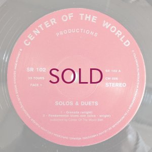 画像3: Bobby Few / Alan Silva / Frank Wright - Solos Duets