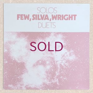 画像1: Bobby Few / Alan Silva / Frank Wright - Solos Duets