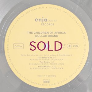 画像4: Dollar Brand - The Children Of Africa