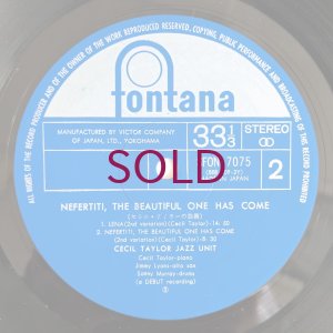 画像4: Cecil Taylor Jazz Unit - Nefertiti, The Beautiful One Has Come