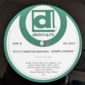 画像4: Joseph Jarman - As If It Were The Seasons