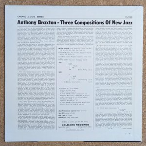 画像2: Anthony Braxton - 3 Compositions Of New Jazz
