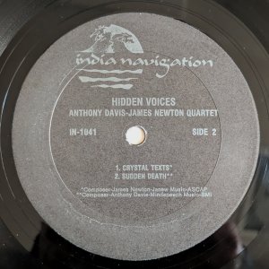 画像4: Anthony Davis / James Newton Quartet - Hidden Voices