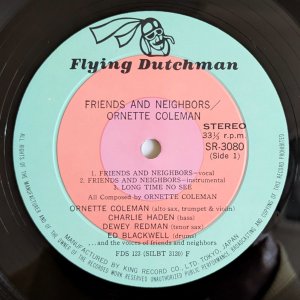 画像5: Ornette Coleman - Friends & Neighbors / Ornette Live At Prince Street