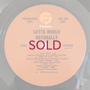 画像3: Letta Mbulu - Naturally