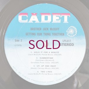 画像4: Brother Jack McDuff - Getting Our Thing Together