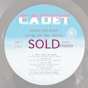 画像3: Brother Jack McDuff - Getting Our Thing Together