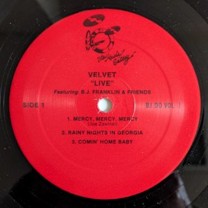 画像3: B.J. Franklin & Friends - Velvet / Live