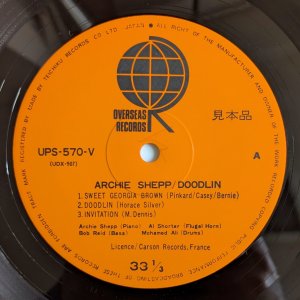 画像3: Archie Shepp - Doodlin'