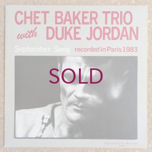 画像1: Chet Baker Trio with Duke Jordan - September Song