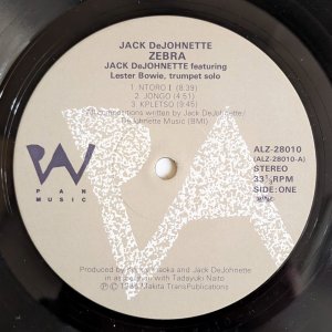 画像3: Jack DeJohnette - Zebra