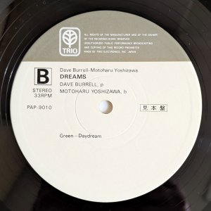 画像4: Dave Burrell / Motoharu Yoshizawa - Dreams