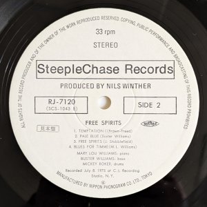 画像4: Mary Lou Williams Trio - Free Spirits