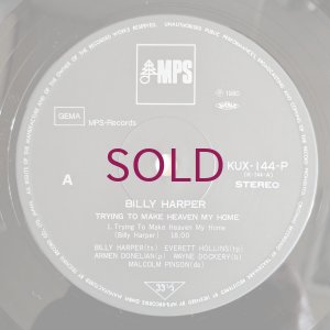 画像3: Billy Harper - Trying To Make Heaven My Home