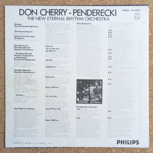 画像2: Don Cherry & Penderecki - Actions