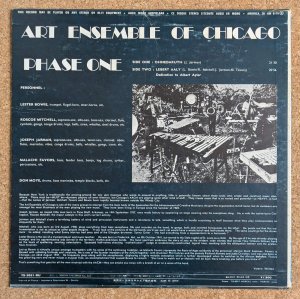 画像2: Art Ensemble Of Chicago - Phase One