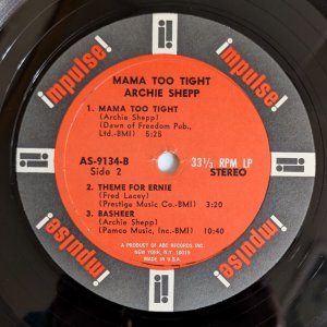 画像6: Archie Shepp - Mama Too Tight