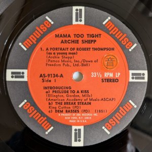 画像5: Archie Shepp - Mama Too Tight