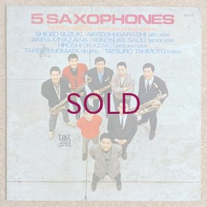 画像1: 5 Saxophones