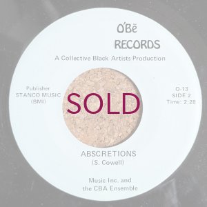 画像2: Babs Gozales with CBA Ensemble / Music Inc. with CBA Ensemble - Ali Is The Champ For Me / Abscretions